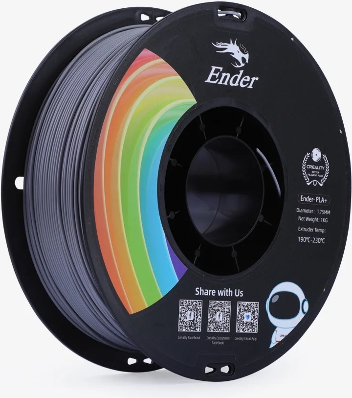Creality Ender Pla+ Filament Gri 1.75MM 1kg