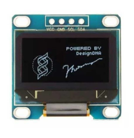 0.96 Inch I2C OLED Ekran 128X64-BEYAZ-WHITE Lehimsiz