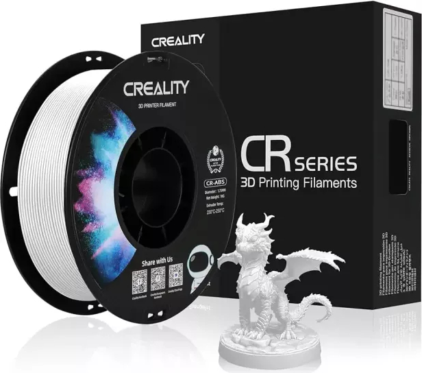 Creality CR-ABS Filament Beyaz 1.75mm 1kg