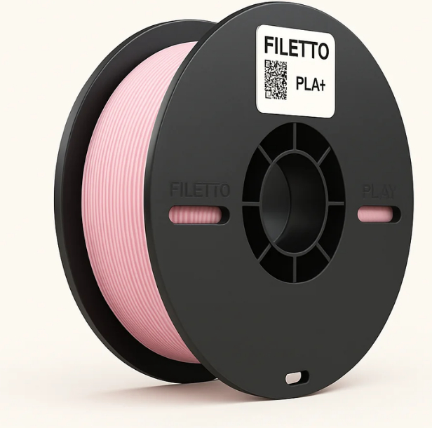 Filetto Pla+ Toz Pembe 3D Filament 1.75MM 1kg