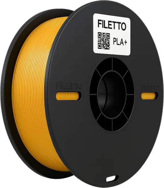 Filetto Pla+ Gold 3D Filament 1.75MM 1kg