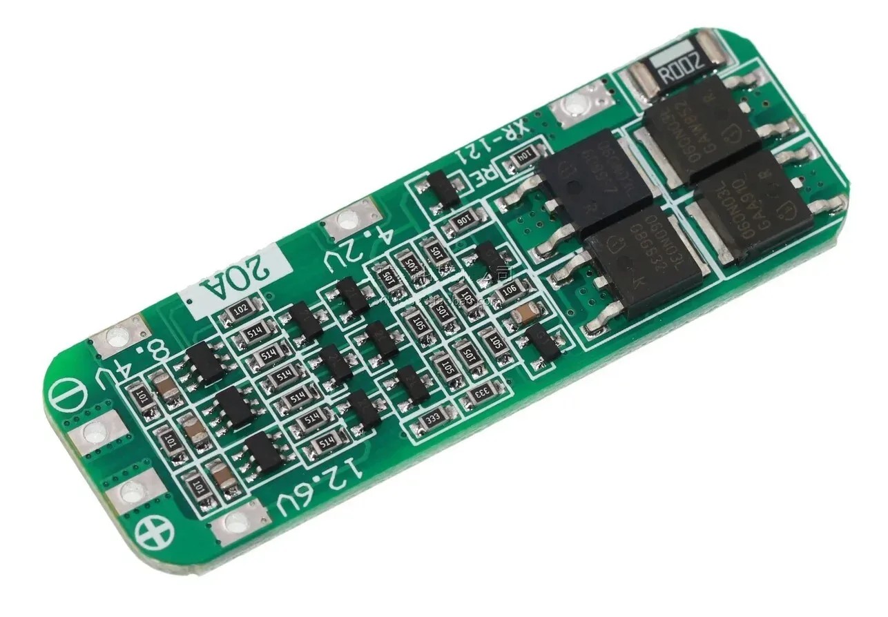 3s Bms 20A Li-Ion Lityum Pil 18650 Batarya Şarj Kontrol Devresi