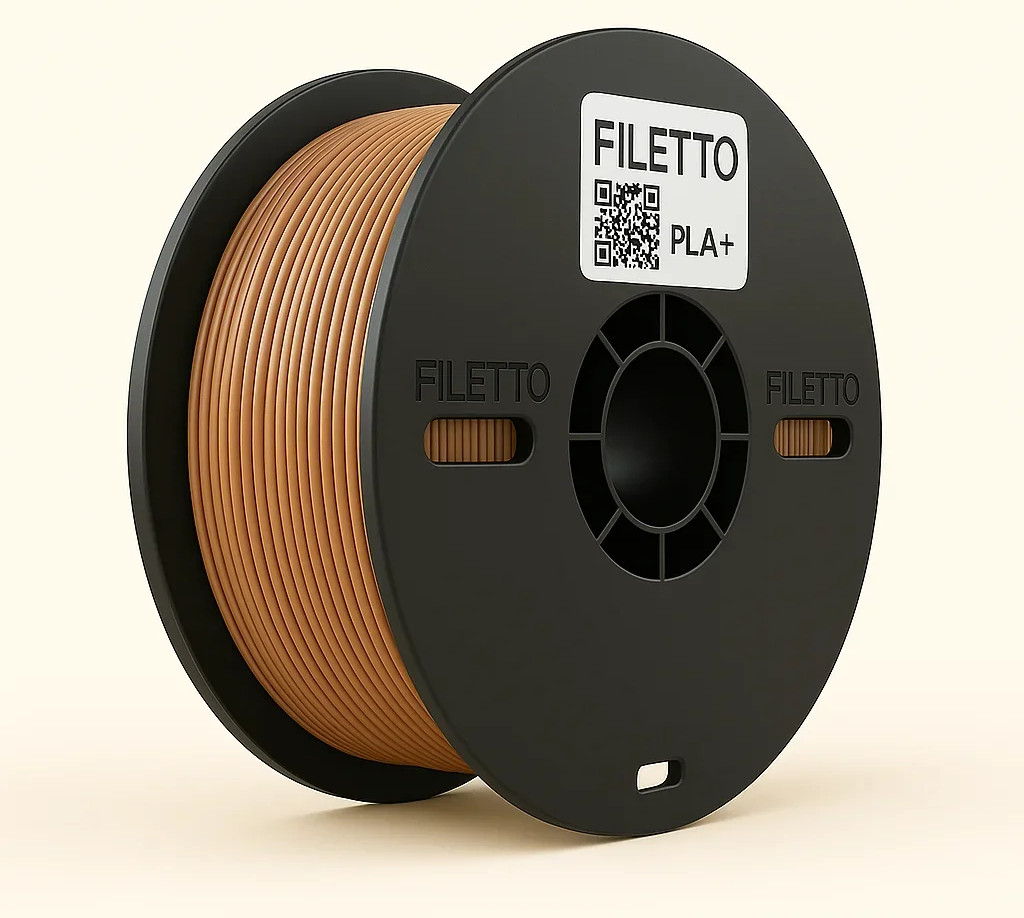 Filetto Pla+ Sütlü Kahve 3D Filament 1.75MM 1kg