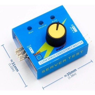 Servo Test / Esc Fırçasız Motor Hız Kontrol Ünitesi